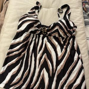New without tags Trina turk tankini top in a Sz 6